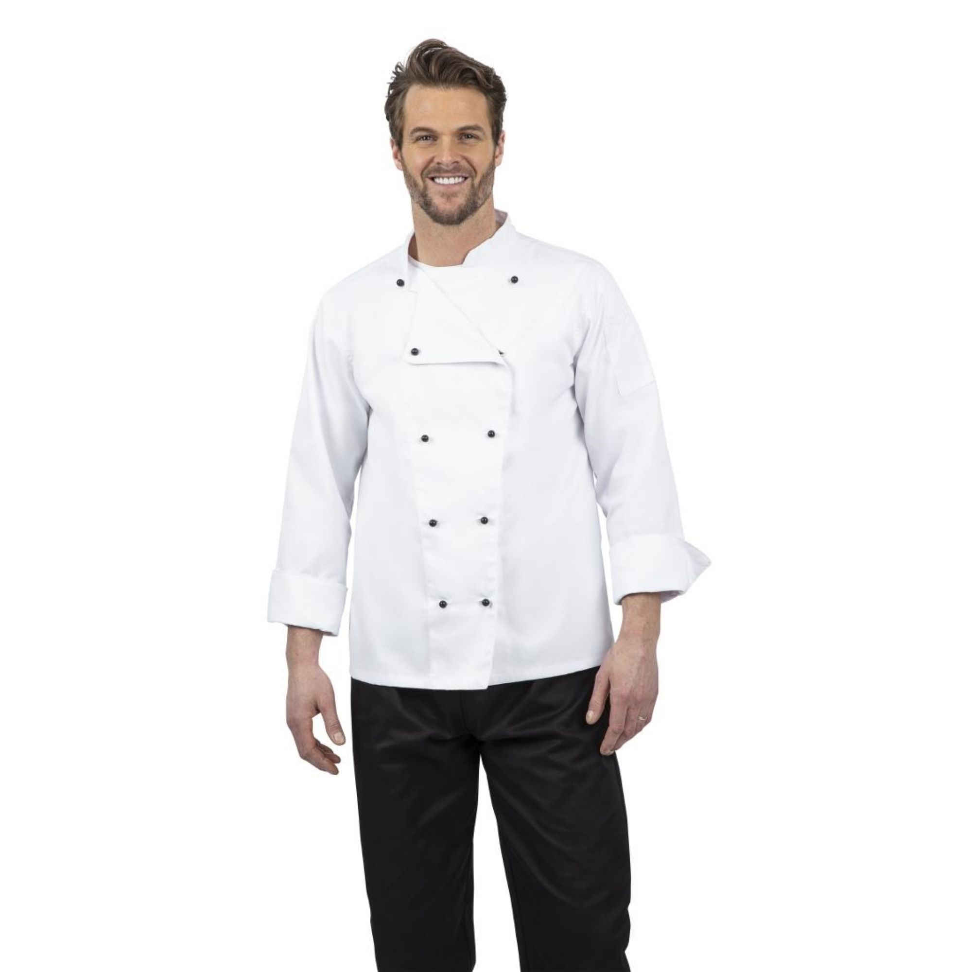Picture of Whites Chicago Chefs Jacket Long Sleeve - DL710OG