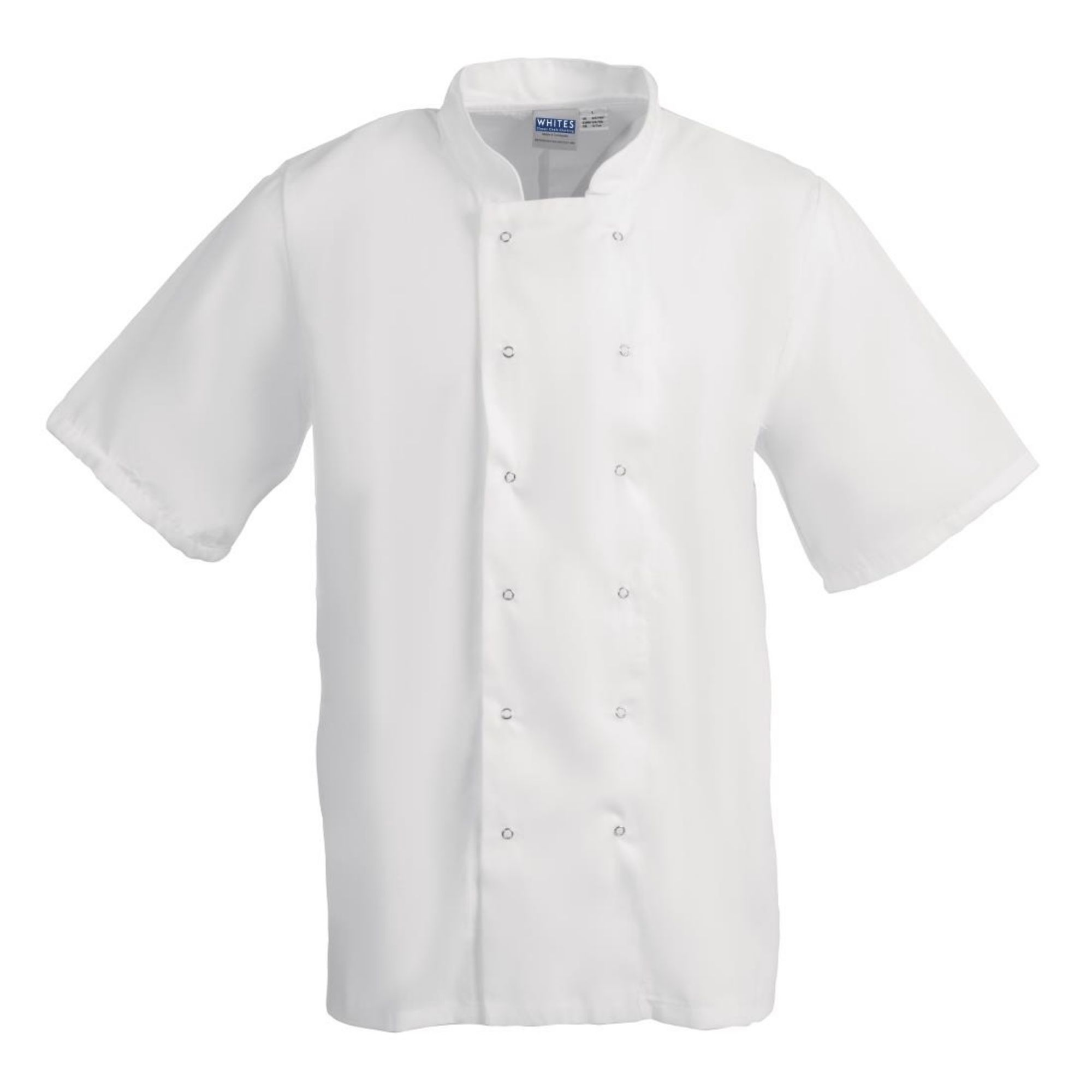 Picture of Whites Boston Unisex Chefs Jacket short-sleeve White - B250OG