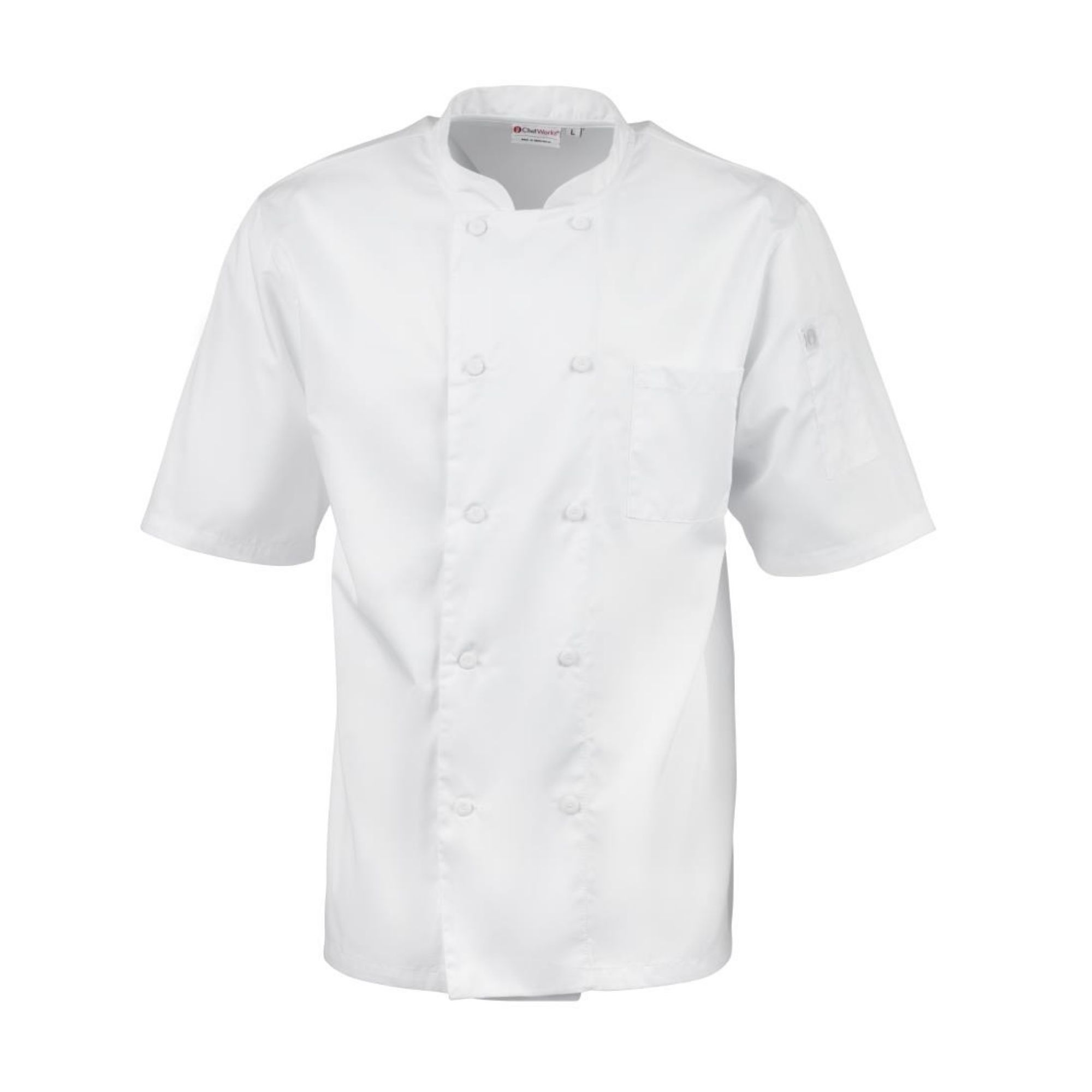Picture of Chef Works Unisex Montreal Cool Vent Chefs Jacket White - A914OG