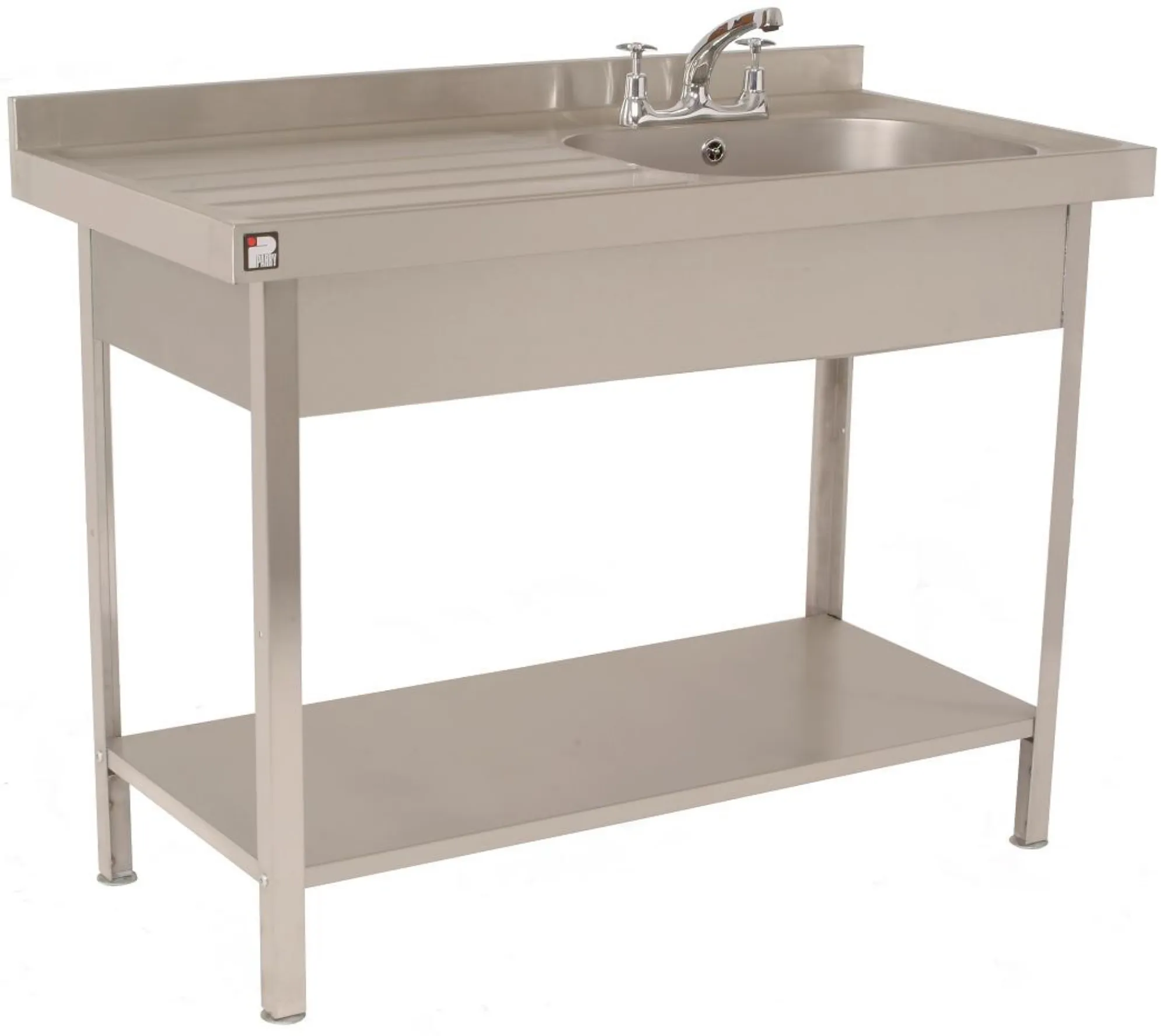 Picture of Parry SINKLFP - Stainless Steel Self Assembly Sink Single Bowl Single Drainer Left - SINKLFPOG