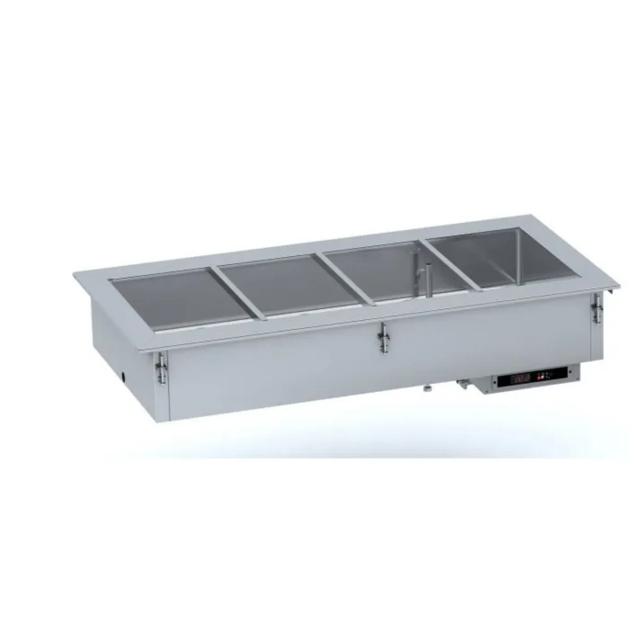 Picture of CombiSteel Drop-In Bain-Marie Unit - MANUAL WATER FILLING - 7495.0305OG