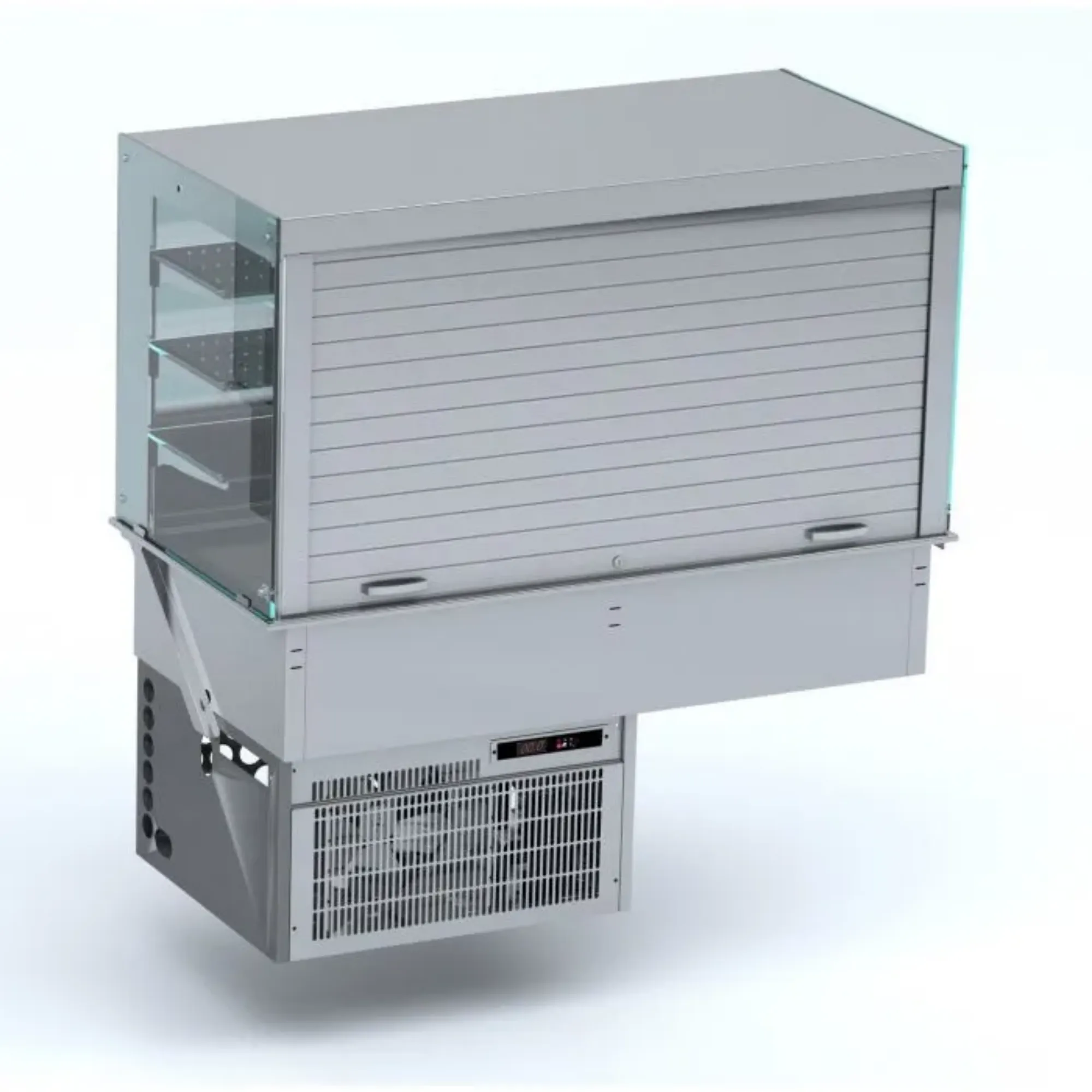 Picture of CombiSteel Drop-In Cubic Refrigerated Display WALL MODEL - BLINDS - 7495.0180OG