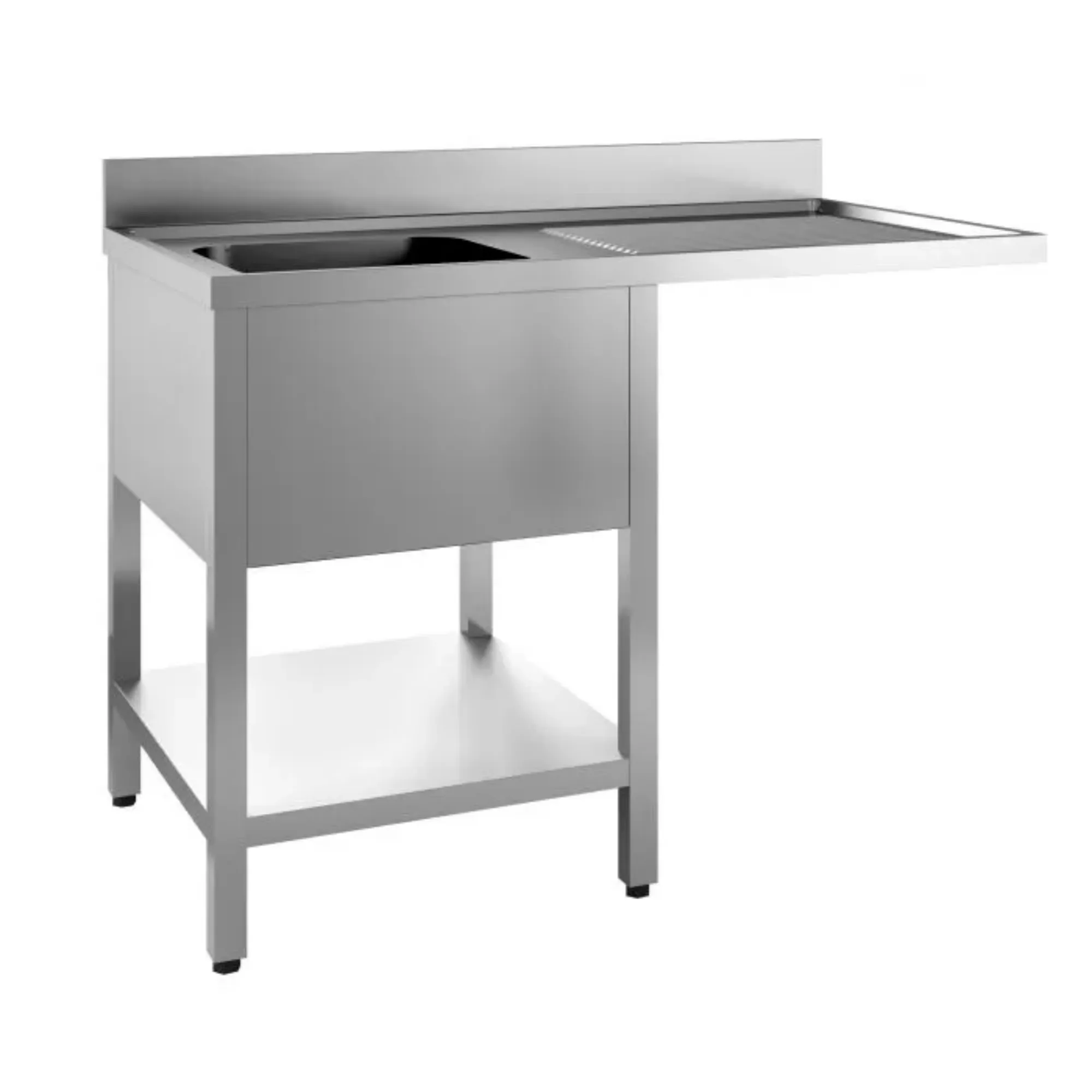 Picture of CombiSteel 700 Stainless Steel Sink Unit Flat Packed 1 Left Standing Range - 7452.0465OG