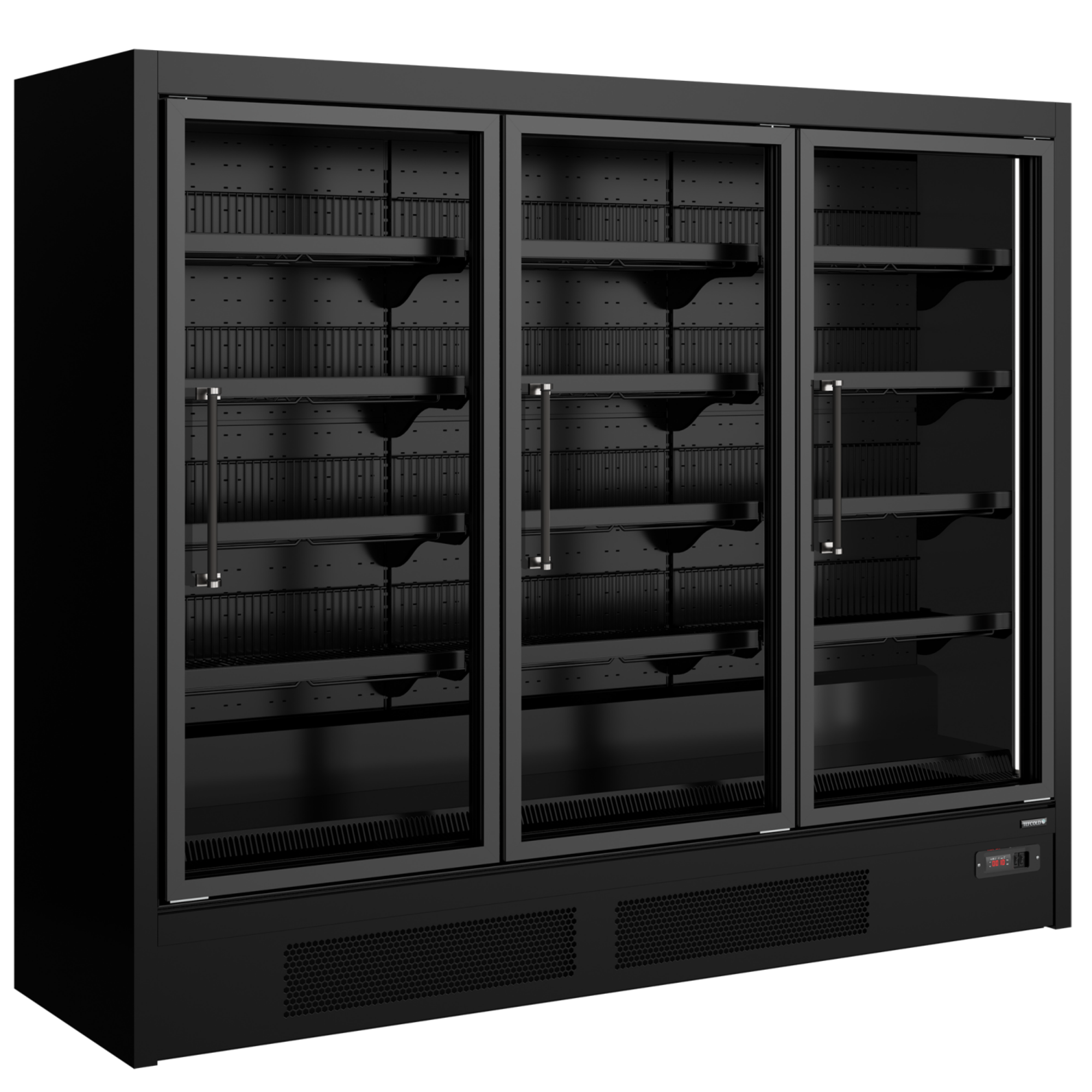 Picture of Tefcold Galaxy+ GPF Freezer Black Glass Door Freezer - Galaxy+ GPF BLACK OG