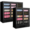Picture of Tefcold Galaxy+ GPF Freezer Black Glass Door Freezer - Galaxy+ GPF BLACK OG