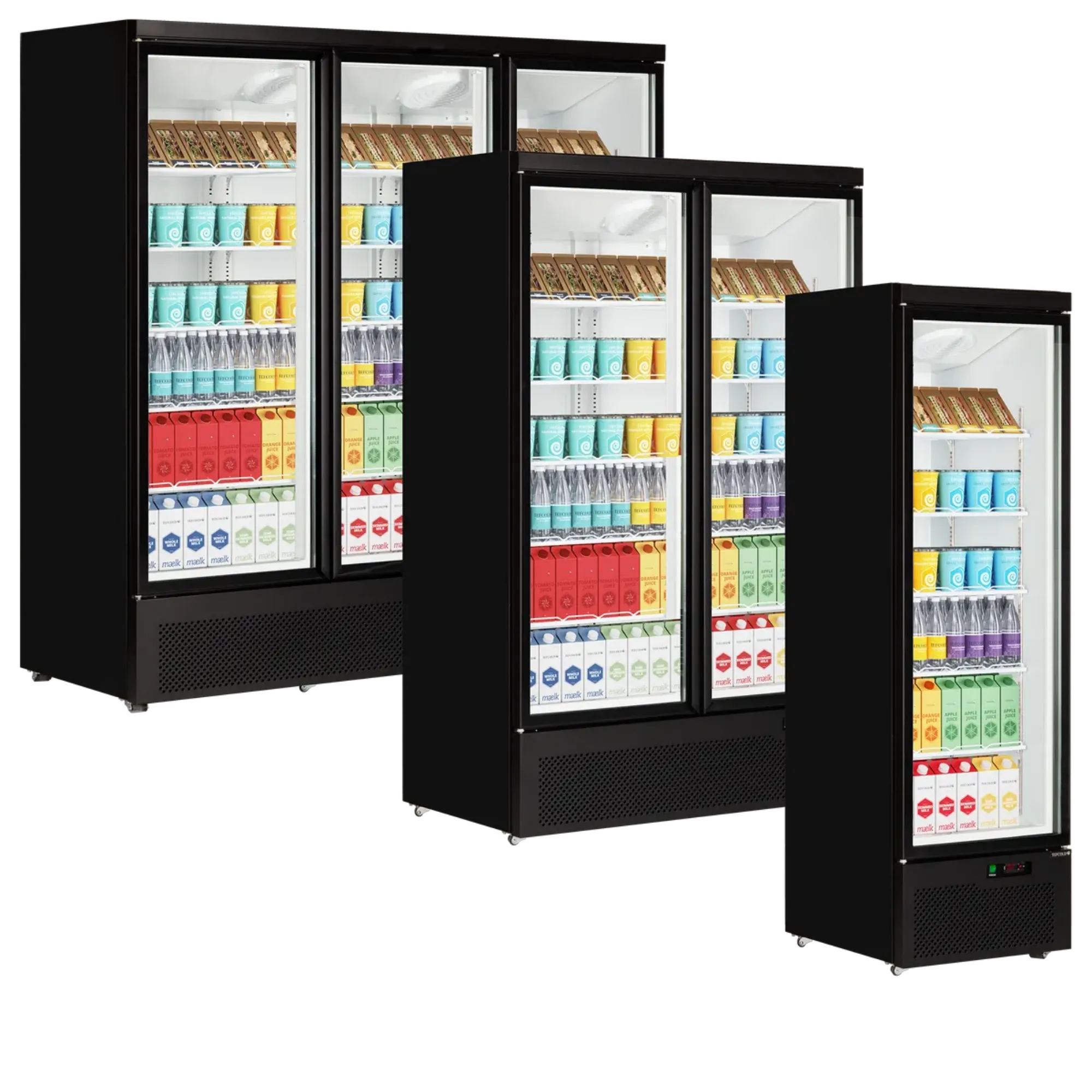 Picture of ATOM Maxi Freezer Retail Display Range Black - MAXI23DBKOG