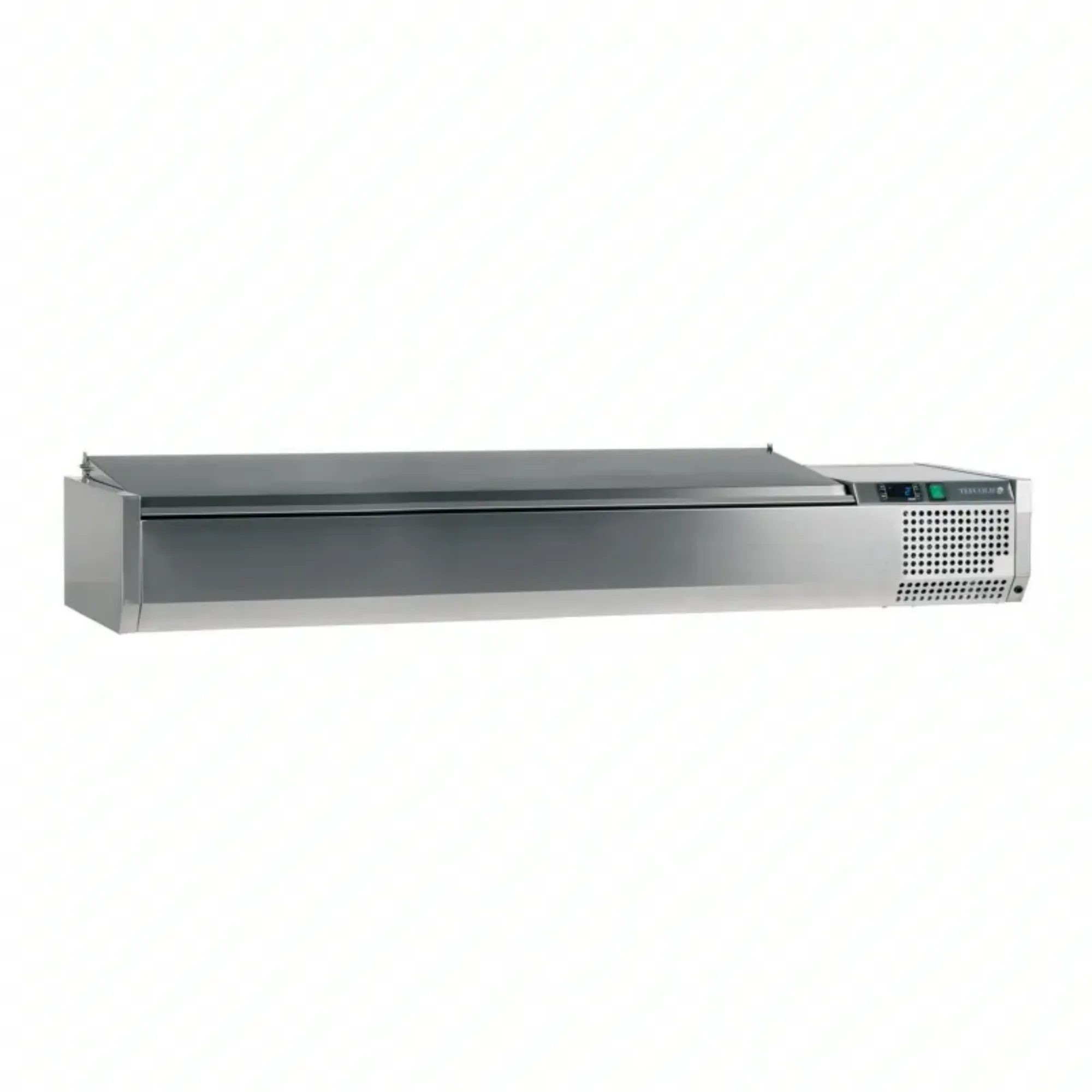 Picture of GVC33-SS Range Gastronorm Topping Shelf With Lid - GVC33SSOG