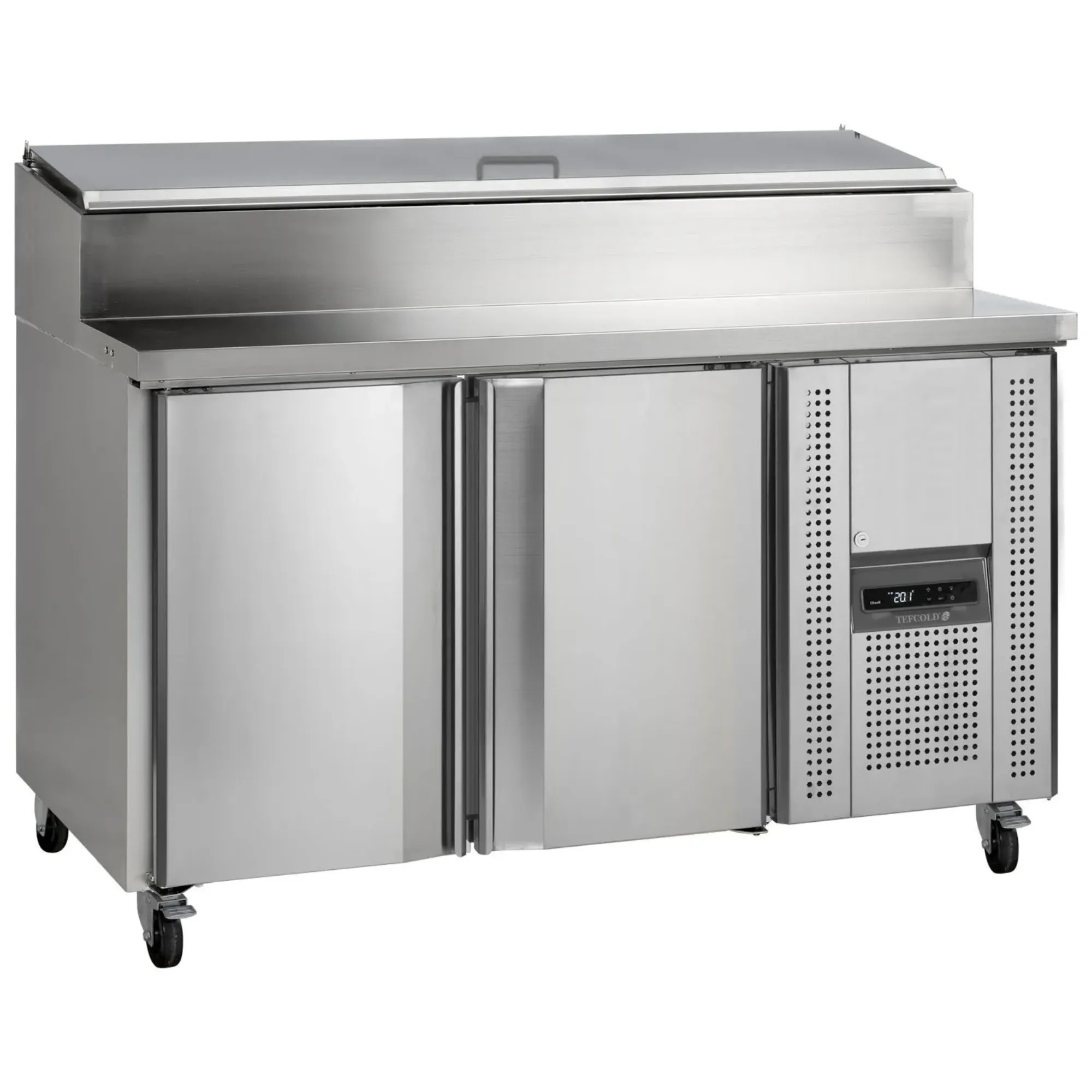 Picture of Tefcold SS-P Range Pizza Prep Counter Fridge - ss-p