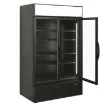 Picture of Tefcold FSC H Black Range Glass Door Display Fridge - FSC-H Black Range