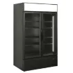 Picture of Tefcold FSC H Black Range Glass Door Display Fridge - FSC-H Black Range