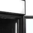 Picture of Tefcold FSC H Black Range Glass Door Display Fridge - FSC-H Black Range