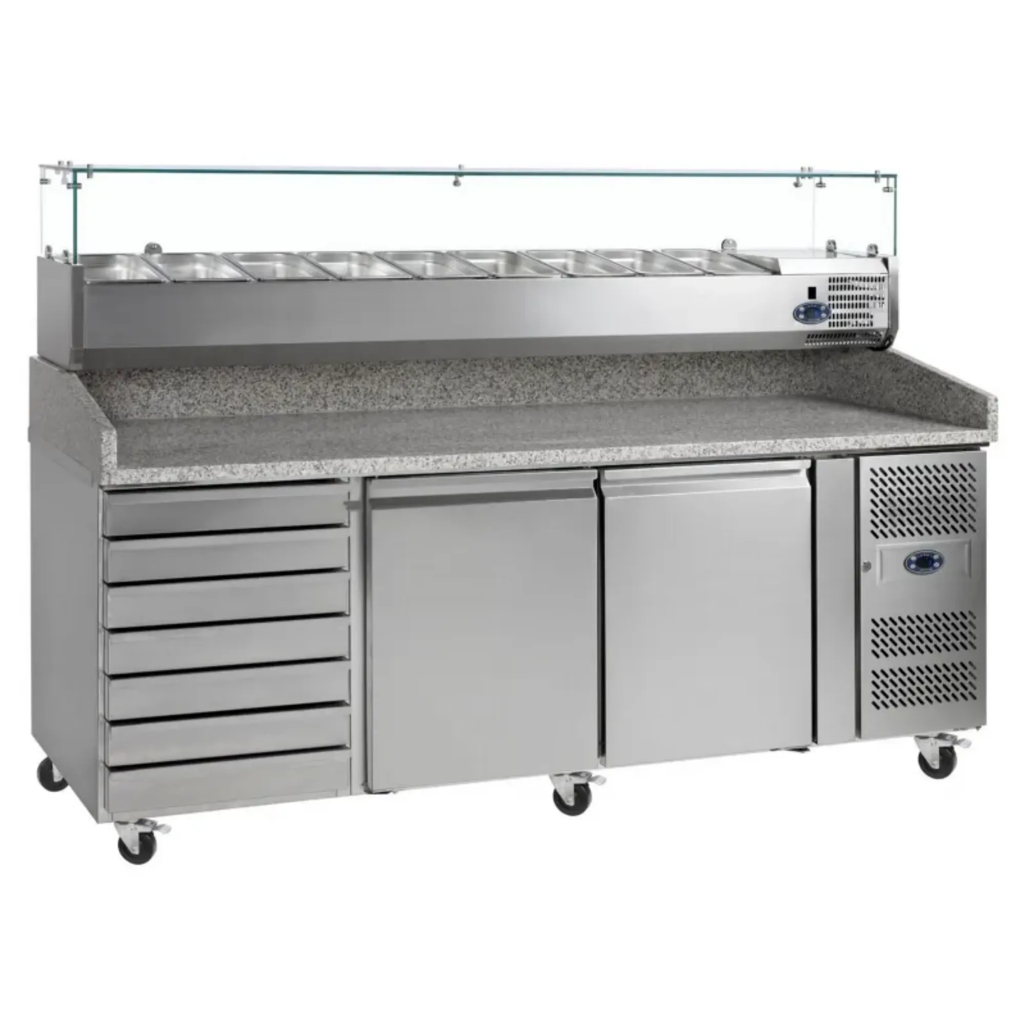 Picture of Tefcold PT Range Pizza Prep Counter Fridge - PTRANGE