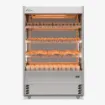 Picture of Williams Gem Heated Multideck - Scarlet XS125 Heated Stainless Open Front - XXS125SCOOG