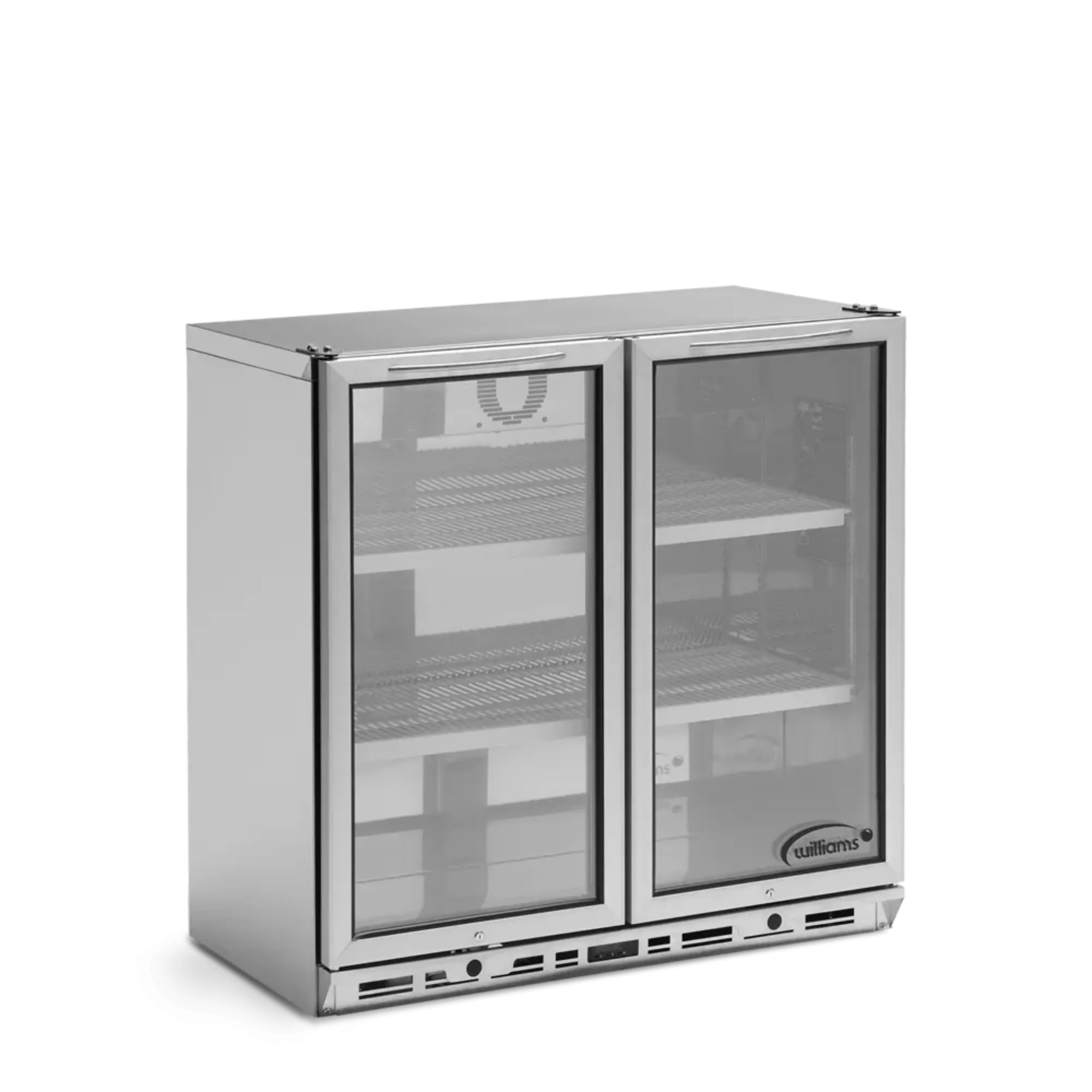 Picture of Williams - BC2 Double Glass Door Bottle Cooler - BC2BSRANGEOG