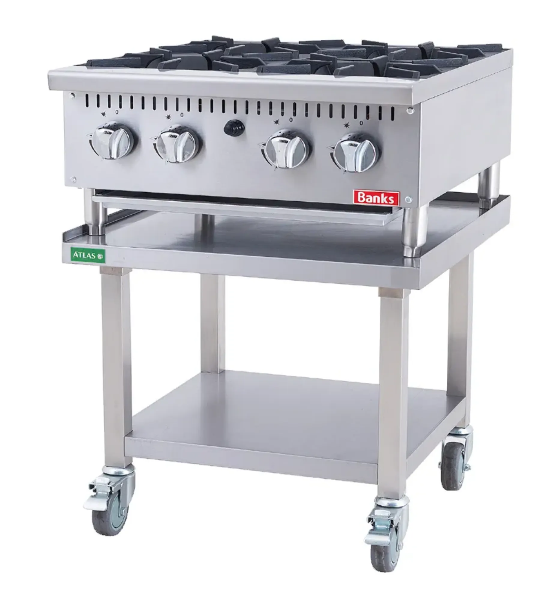Picture of Banks B40H 4 Burner Gas Boiling Hob - B40HOG