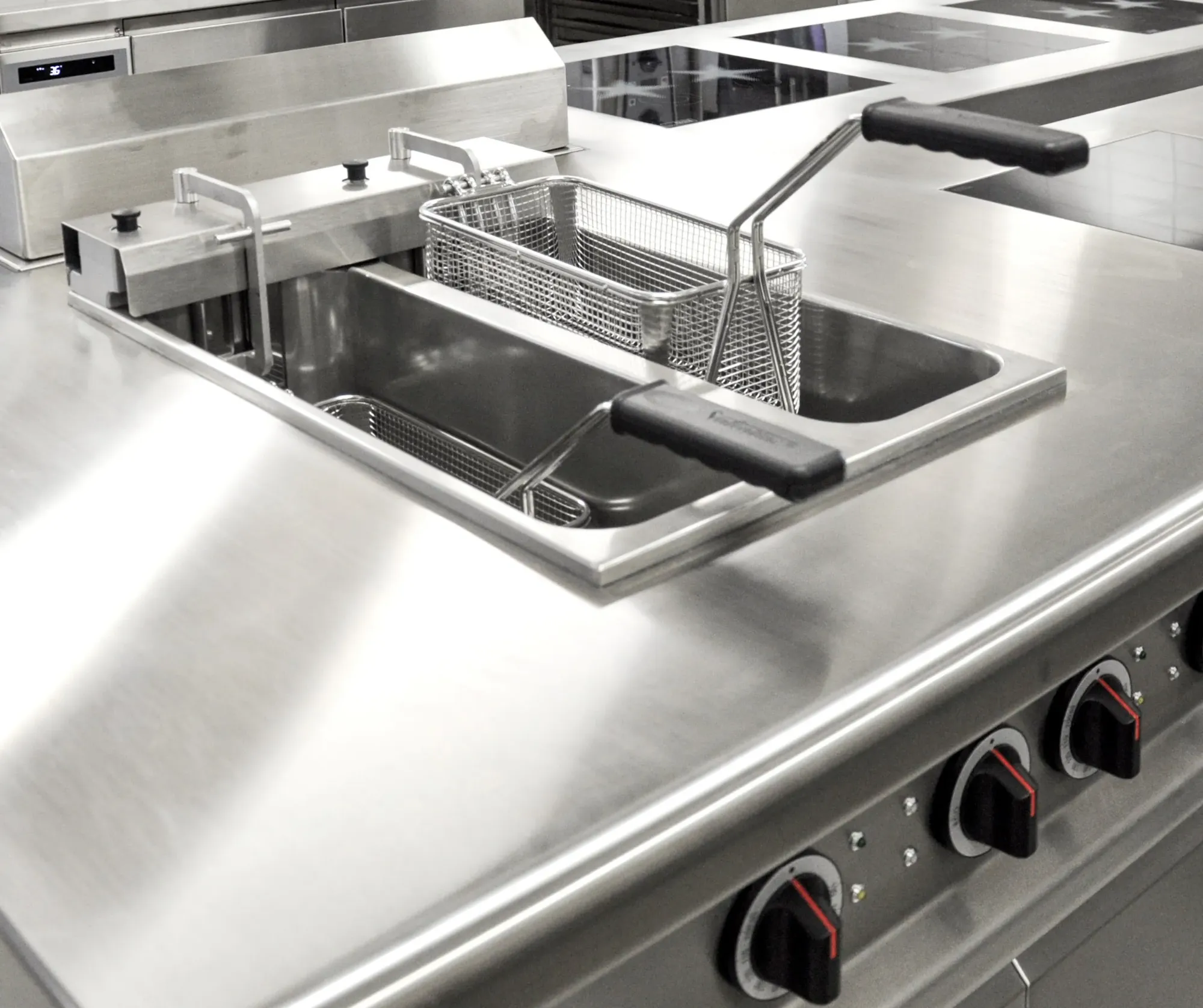 Picture of Valentine Fryers EVO 2200 Turbo Build-In Fryer Range - EVO2200TEOG