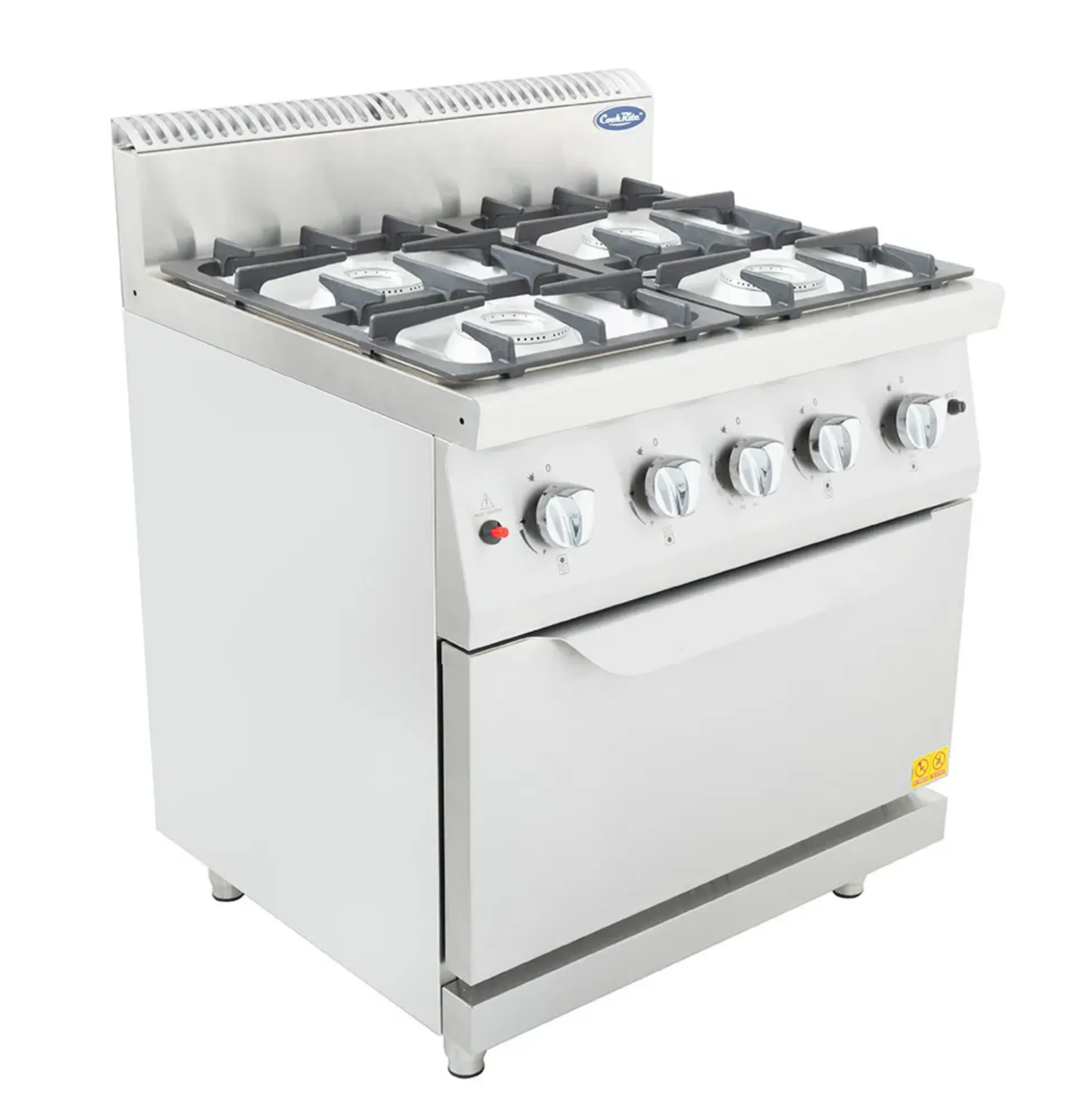 Picture of Cookrite AT7G4BO-2 Four Burner With Oven - 4BO2OG