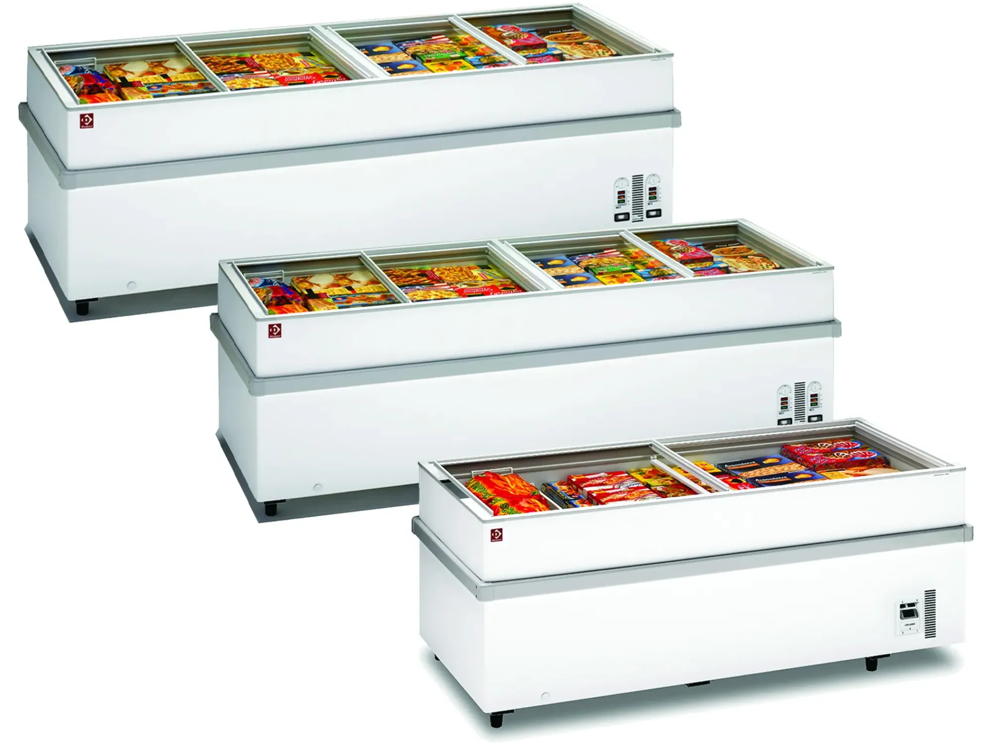 Picture of Diamond VT E/N-R2 Deep Display Freezer Range - VT150ENR2TANGEOG