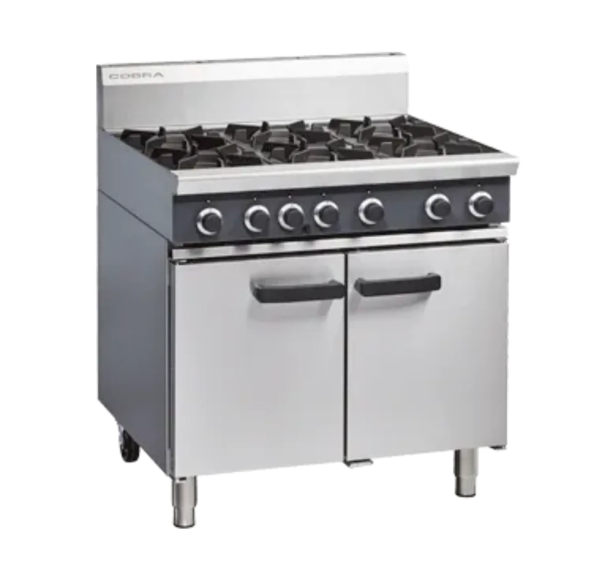 Picture of Cobra CR9D - 900mm Six Burner Gas Range Static Oven - CR9DRANGEOG