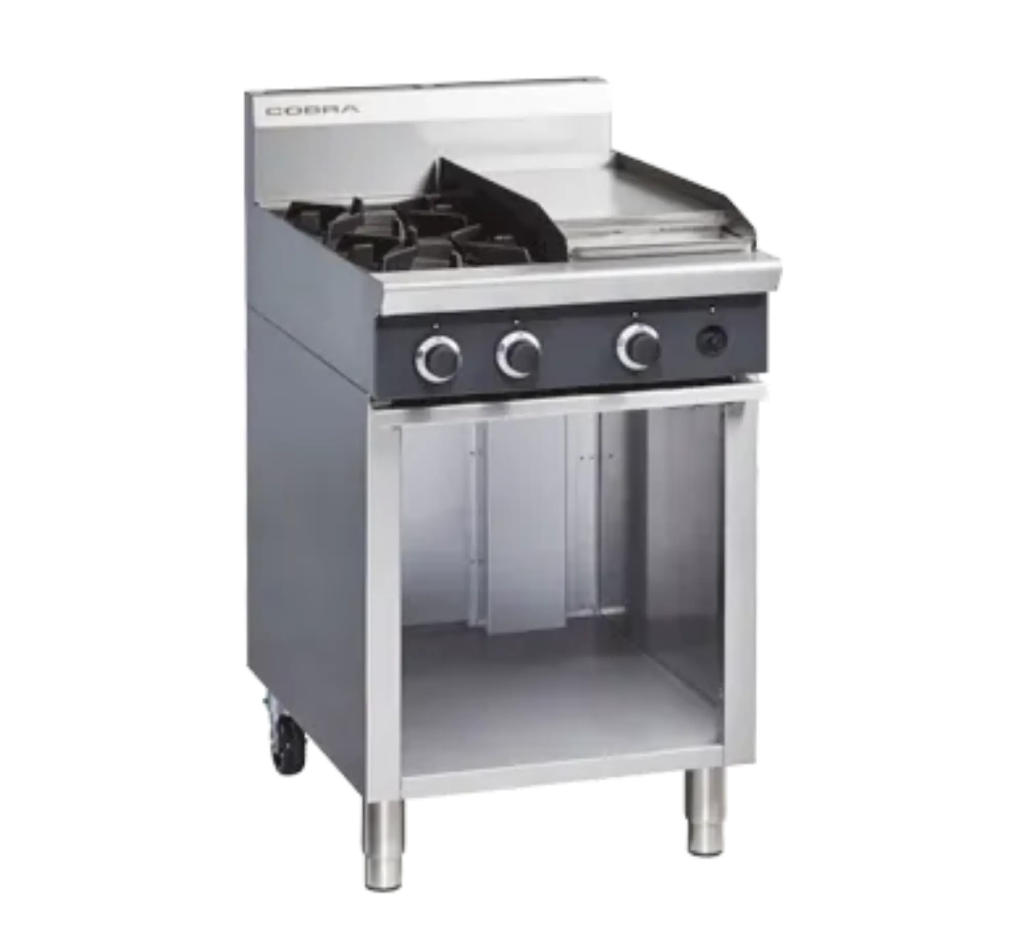 Picture of Cobra C6C - 600mm Two Burner / Griddle Gas Cooktop - C6CRANGEOG