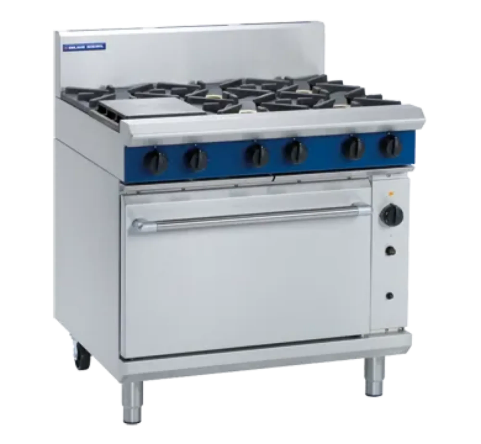 Picture of Blue Seal Evolution Series G56 - 900mm Gas Range Convection Oven - G56DRANGEOG