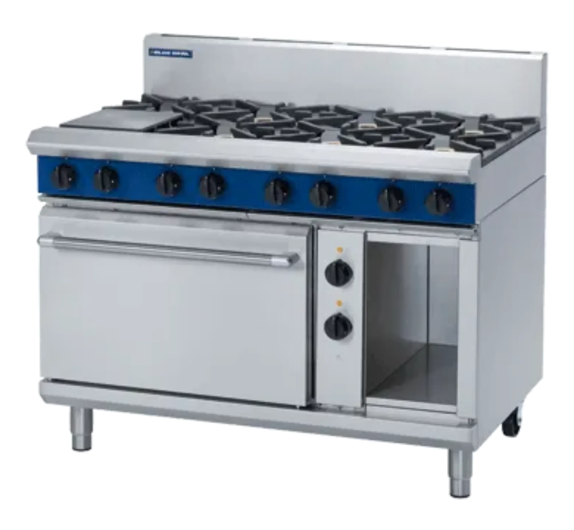 Picture of Blue Seal Evolution Series GE508 - 1200mm Gas Range Electric Static Oven - GE508RANGEOG