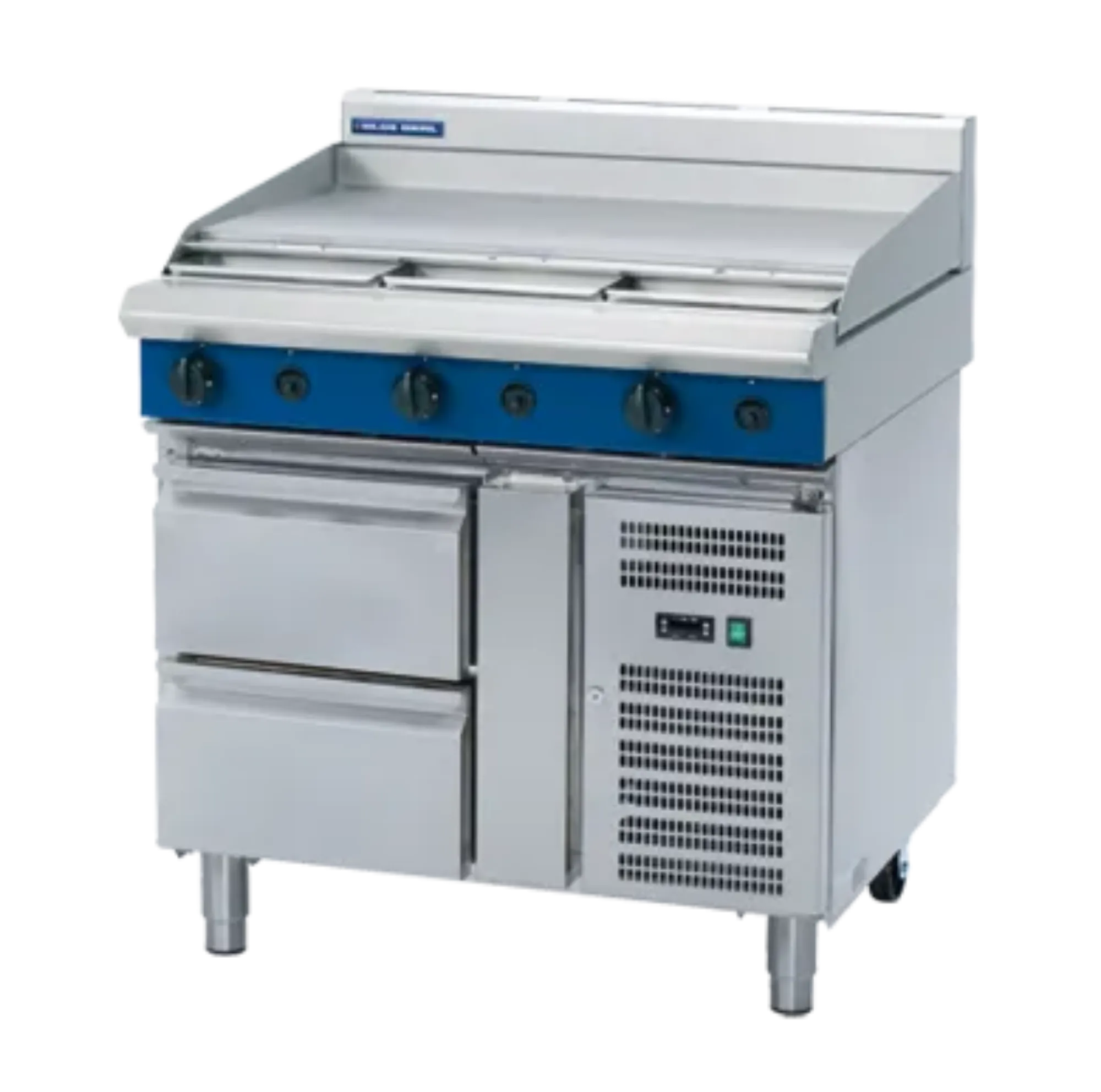 Picture of Blue Seal Evolution Series G516-RB - 900mm Gas Cooktop Refrigerated Base - G516RB