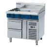 Picture of Blue Seal Evolution Series G516-RB - 900mm Gas Cooktop Refrigerated Base - G516RB