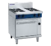 Picture of Blue Seal Evolution Series GE54 - 750mm Gas Range Electric Convection Oven - GE54DRANGEOG