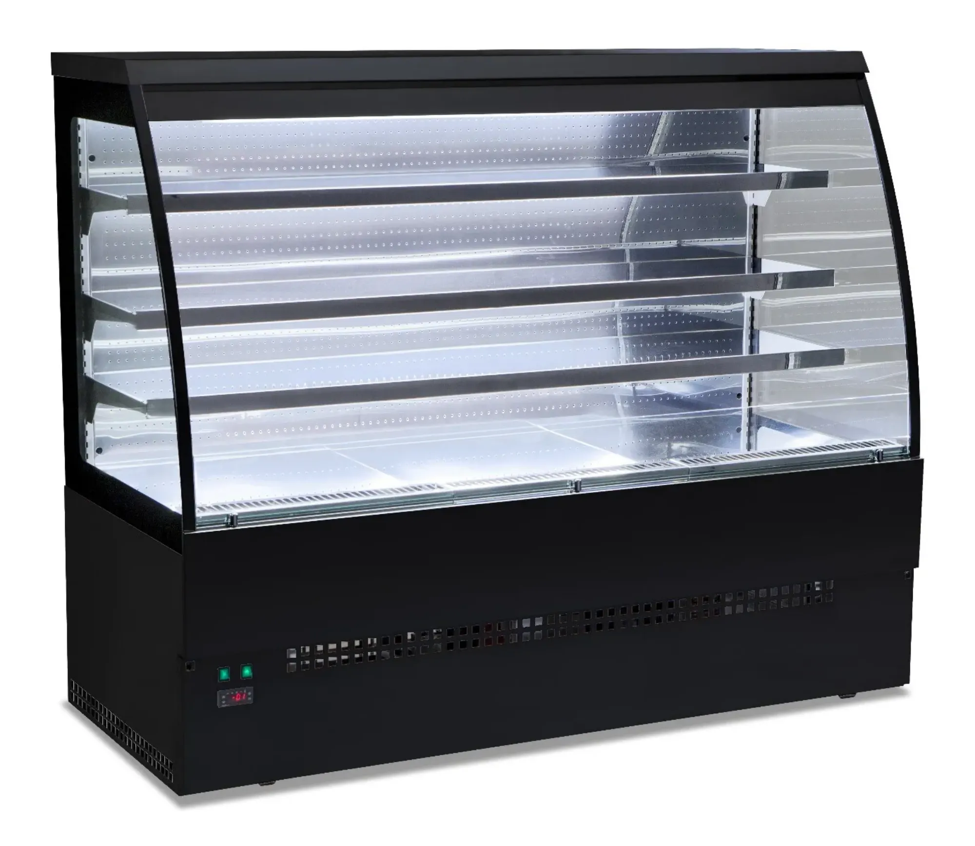 Picture of Sterling Pro EVO SELF Stainless Steel Self Service Curved Patisserie Counter Range - EVOSELF90SSOG