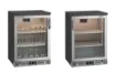 Picture of Gamko GF 100 Series Hand Glass Door Stainless Steel Bottle Cooler - GGF100GCSSROG