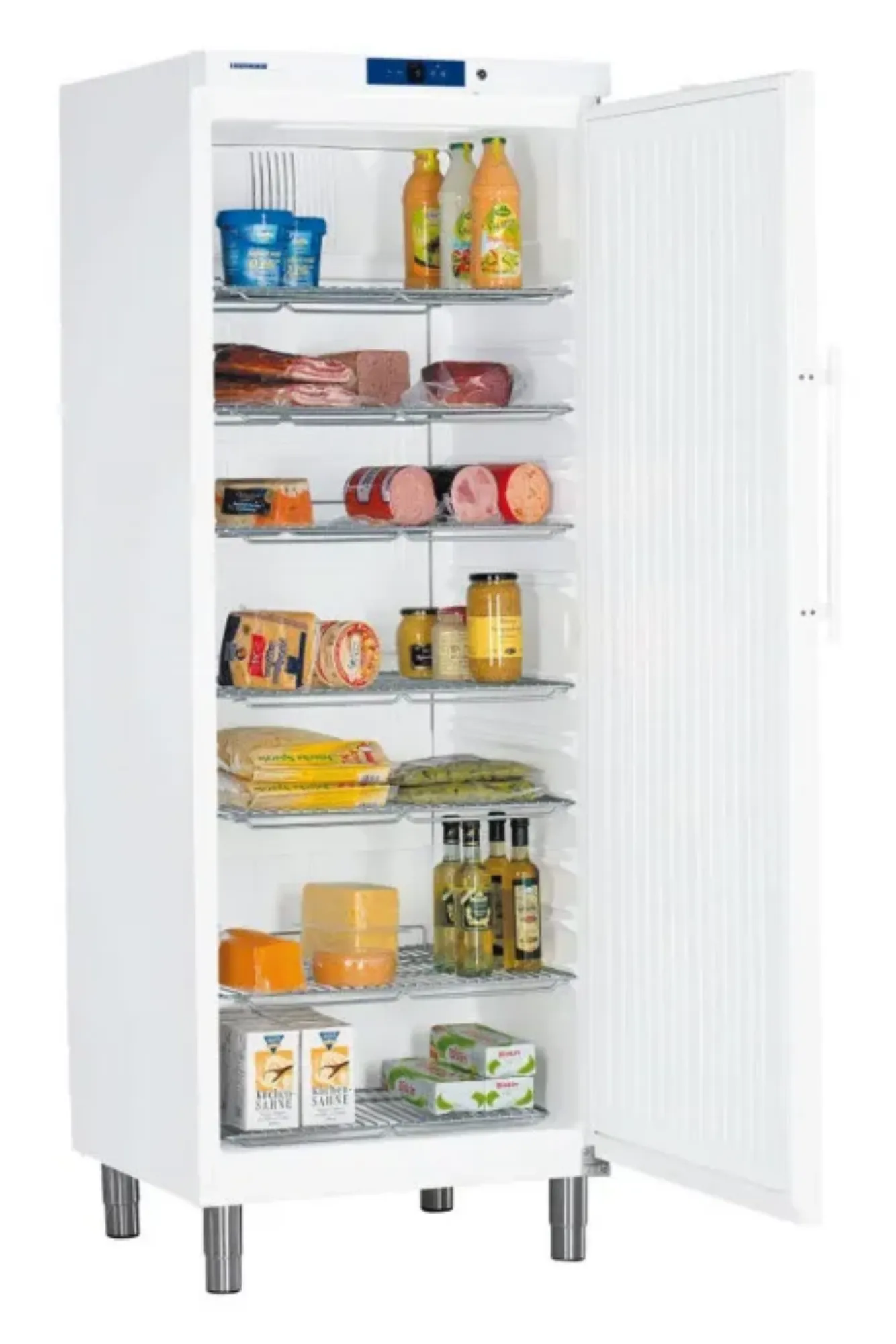 Picture of Liebherr GKv Series Stainless Steel Forced Air Refrigerator GN 21 - LGK6460SSOG