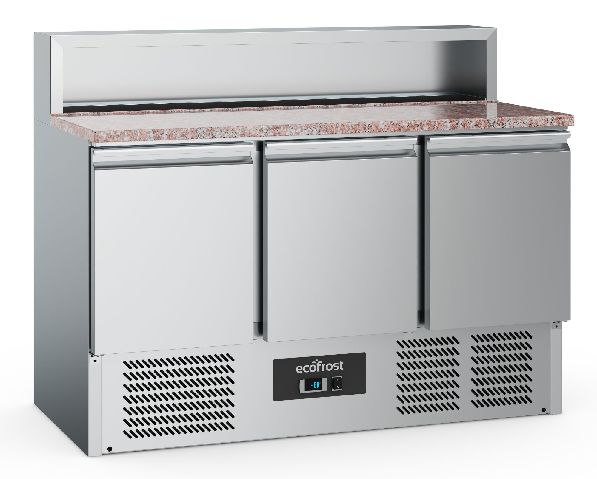 Picture of PIZZA COUNTER 3 DOORS 8x1/6GN CONTAINER - 7950.5095