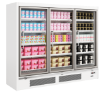 Picture of Tefcold Galaxy+ GPF3D White Glass Door Freezer - Galaxy+ GPF3D White
