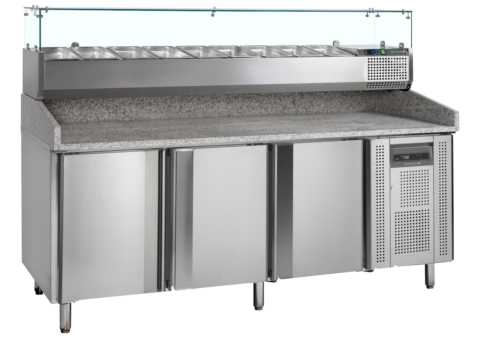 Picture of Tefcold PT1300 + VK38-200 Pizza Table - PT1300 + VK38-200