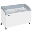 Picture of Tefcold NIC400SCEB Sliding Curved Glass Lid Chest Freezer - NIC400SCEB