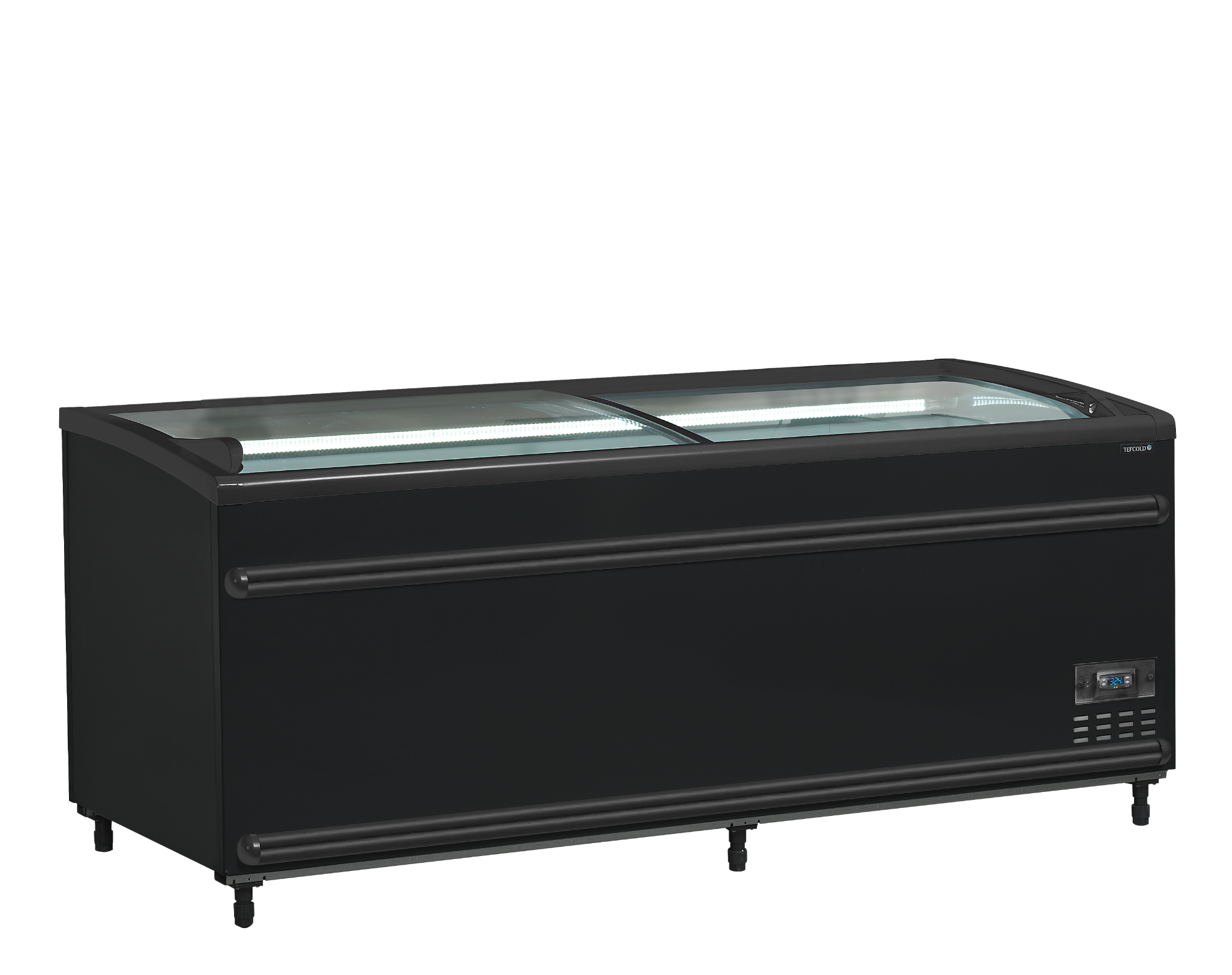 Picture of Tefcold SFI185B-CF VS Black Supermarket Chiller / Freezer - SFI185B-CF VS