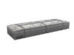 Picture of SUPERMARKET CHEST FREEZER GREY 1450 AUTOMATIC DEFROST - 7455.2665