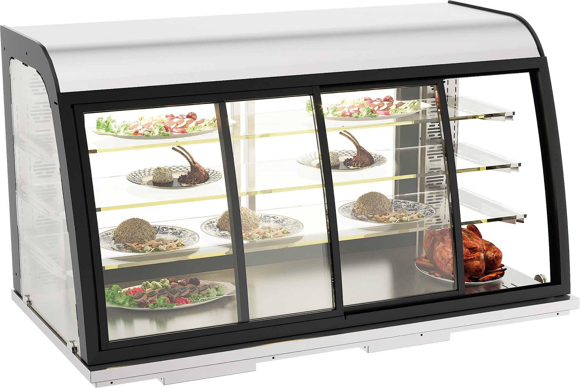 Picture of DROP-IN HEATED DISPLAY 155L SLIDING DOORS - 7178.2025