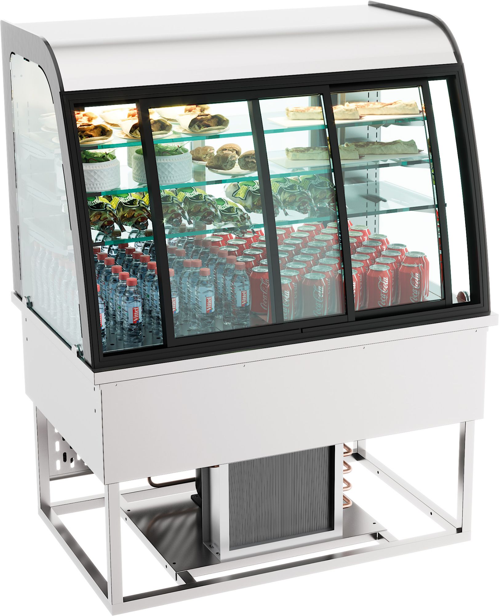 Picture of DROP-IN REFRIGERATED DISPLAY 200L SLIDING DOORS - 7178.2005