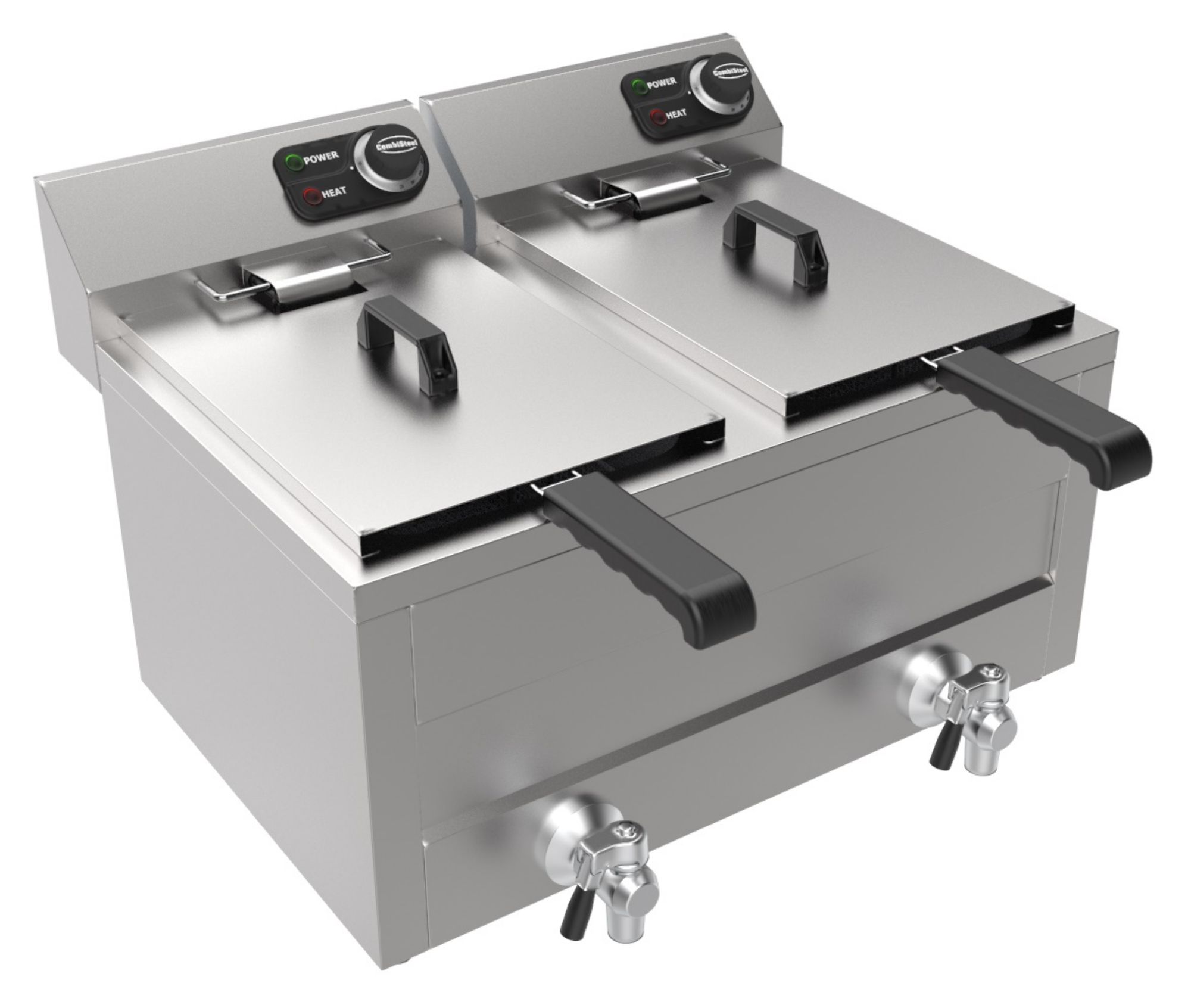 Picture of ELECTRIC COUNTER FRYER 2X8L 2X3KW - 7518.0205
