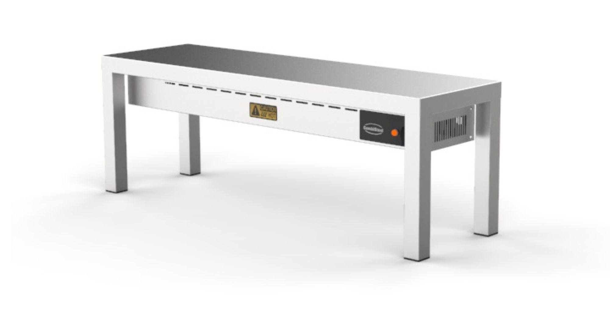 Picture of OVERSHELF CERAMIC HEATED 1 LEVEL 1400  4 HEATERS OF 250W - 7020.0710
