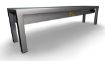 Picture of OVERSHELF CERAMIC HEATED 1 LEVEL 1400  4 HEATERS OF 250W - 7020.0710