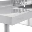 Picture of Vogue Stainless Steel Double Sink with Double Drainer 2400mm - U910
