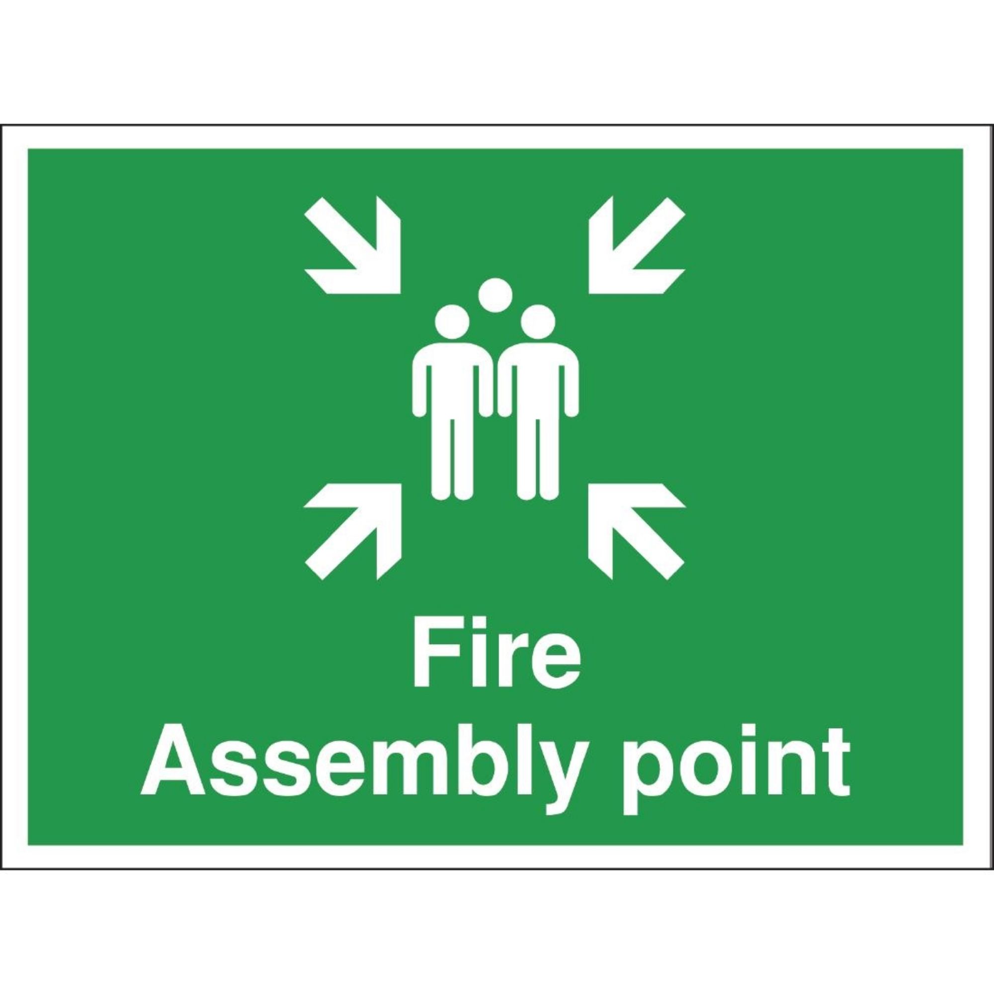 Picture of Fire Assembly Point Sign - Y921