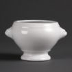 Picture of Olympia Whiteware Lion Head Soup Bowls 475ml 16.5oz (Pack of 6) - W442