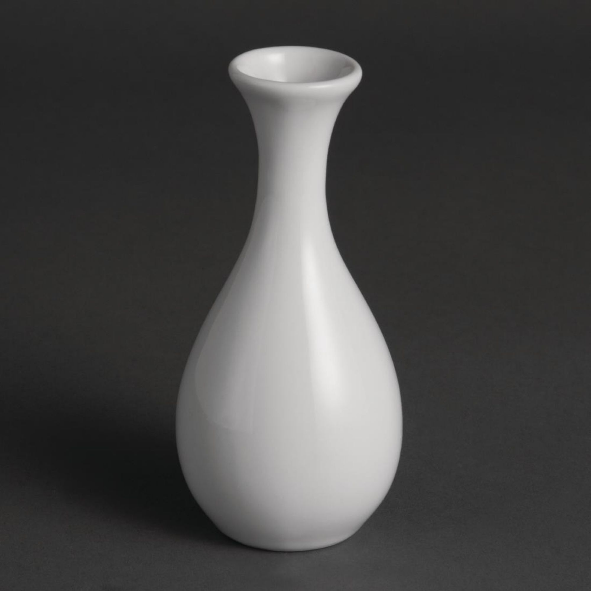 Picture of Olympia Whiteware Bud Vases 125mm (12 pack) - W437
