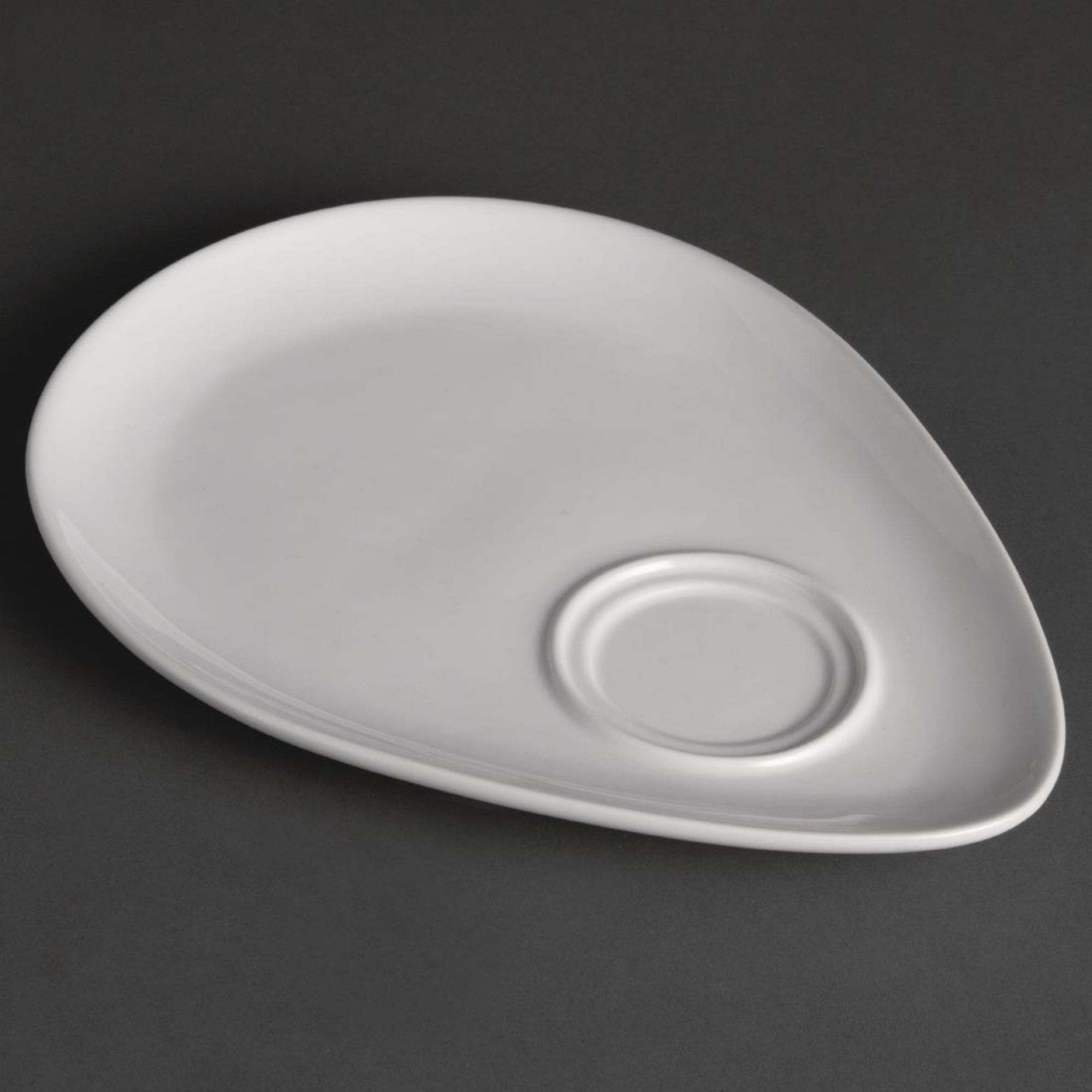 Picture of Olympia Whiteware Snack Plates 240mm (Pack of 12) - Y102