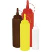 Picture of Vogue Red Squeeze Sauce Bottle 35oz - W833