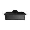 Picture of Vogue Black Cast Iron Pate Terrine Mould 1.3Ltr - U559